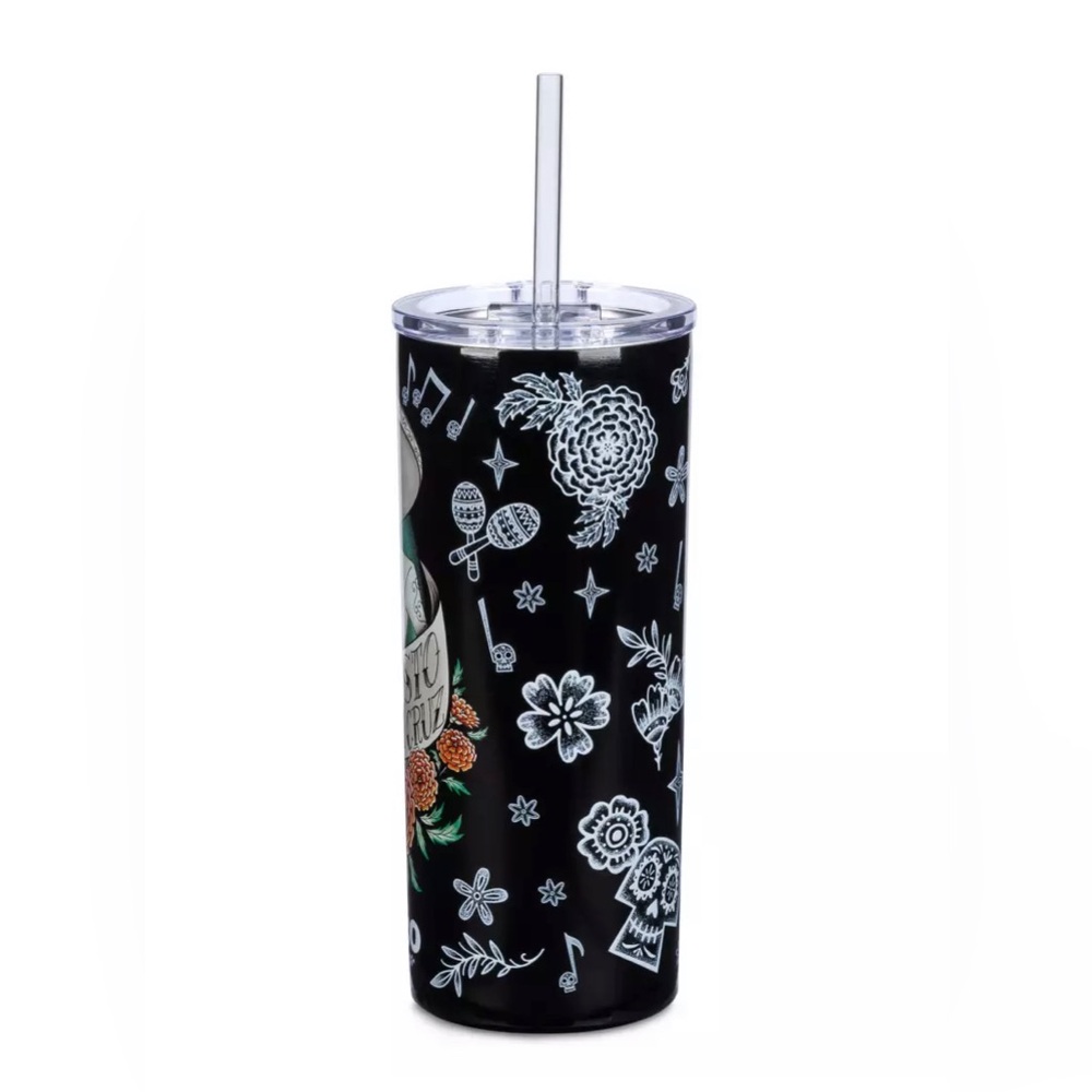 Disneys Coco- Ernesto De La Cruz 17oz Stainless Steel Tumbler with Straw 🆕 - Picture 4 of 9